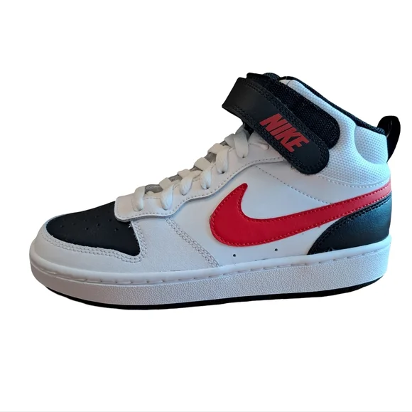 Nike Court Borough Mid 2 Sneakers Size 5Y New Without Box - Picture 2 of 13